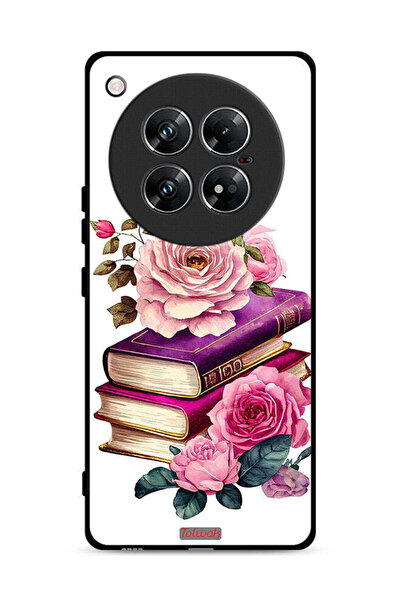 Tolwak غطاء حماية لهاتف إنفينيكس زيرو 40 بنقشة الورود والكتب