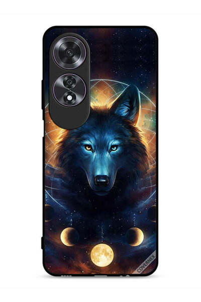 Covernex Oppo A60 Protective Case Cover Wolf In Space