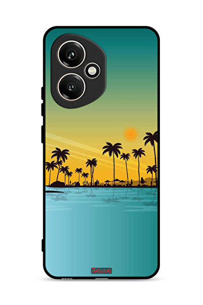 Tolwak غطاء حماية لهاتف Honor 400 بمناظر فنية تجريدية