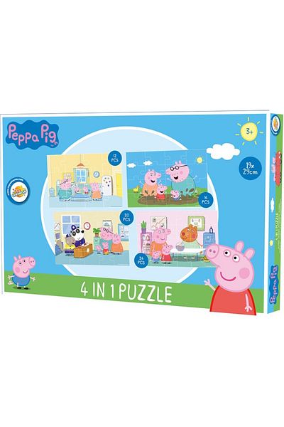 Peppa Pig Peppa Pig 4-in-1 Puzzle
