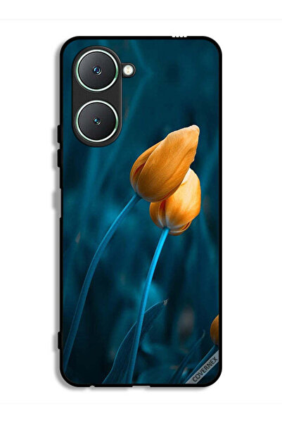 Covernex غطاء حماية لهاتف Vivo Y18i 4G بزهرتين لطيفتين