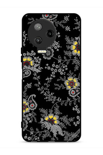 Covernex غطاء حماية لهاتف Infinix Note 12 Pro 4G بخلفية زهور فنية