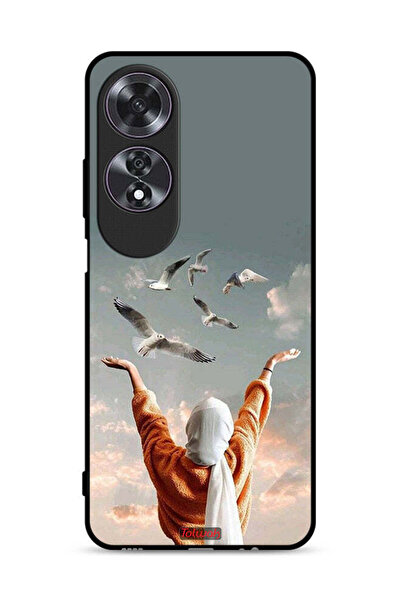 Tolwak غطاء حماية لهاتف Oppo A60 - طيور تحلق