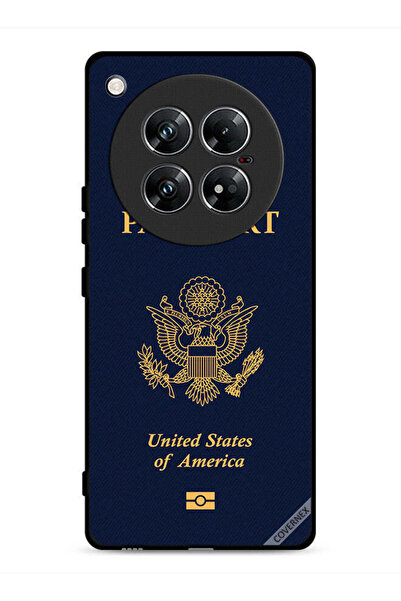 Covernex غطاء حماية لهاتف Infinix Zero 40 بنمط جواز السفر الأمريكي