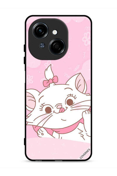 Covernex غطاء حماية لهاتف تكنو سبارك جو ١ ٤ جي برسومات قطة