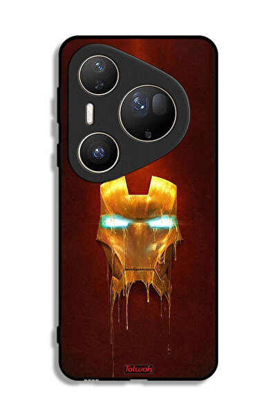 Tolwak غطاء حماية فائق من هواوي بيورا 80، الرجل الحديدي، مارفل كوميكس