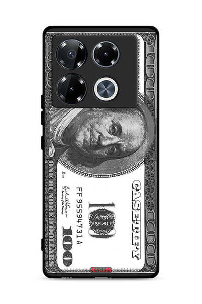 Tolwak غطاء حماية لهاتف Infinix Note 40 Pro Plus 5G بنقشة الدولار