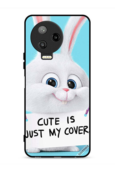 Covernex غطاء حماية لهاتف Infinix Note 12 Pro 4G، أرنب لطيف هو مجرد غطاء لي