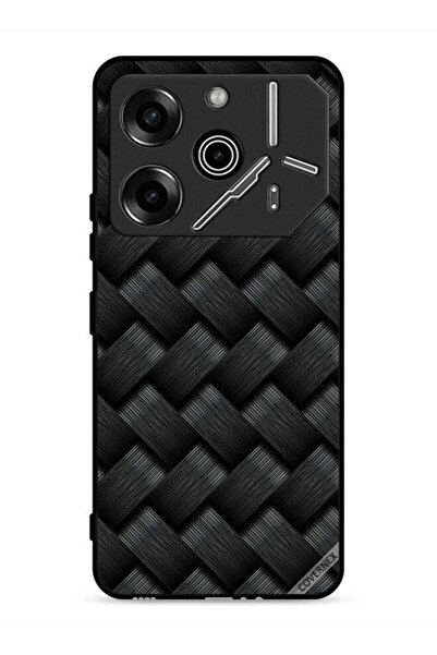 Covernex غطاء حماية لهاتف تكنو بوفا 6 برو 5G بنقشة خطوط داكنة