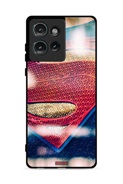 Tolwak غطاء حماية لهاتف موتورولا إيدج 50 بشعار سوبرمان