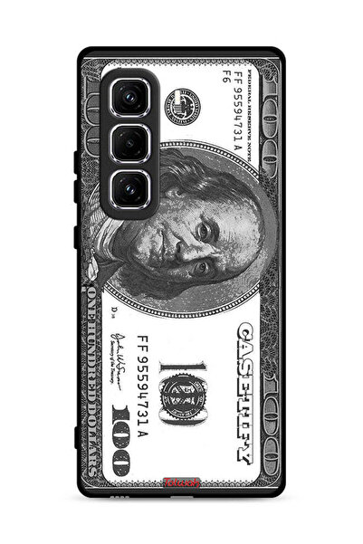 Tolwak غطاء حماية لهاتف Infinix Hot 50 Pro 4G بنقشة الدولار