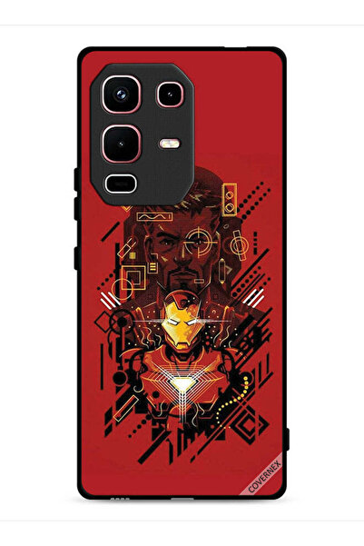 Covernex غطاء حماية لهاتف Infinix Note 50s برسومات الرجل الحديدي