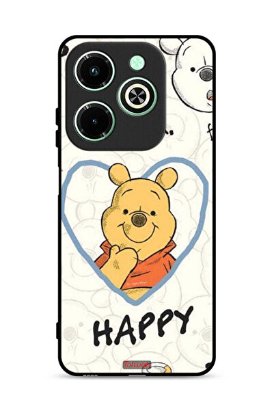 Tolwak غطاء حماية لهاتف Infinix Hot 40i 4G بطبعة Pappy Bear