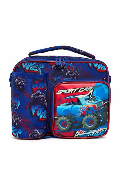 R&B حقيبة غداء للأولاد باللون الأزرق الملكي