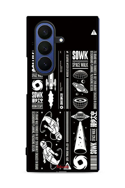 Tolwak غطاء حماية لهاتف Samsung Galaxy Z Fold7 ملصق Sowk Space Walk