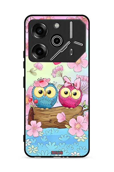 Tolwak غطاء حماية لهاتف تكنو بوفا 6 برو 5G برسومات بومة لطيفة