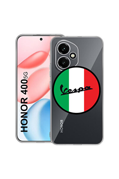 bestcase Carcasă transparentă din silicon pentru Honor 400, Vespa, 2036423 T ...
