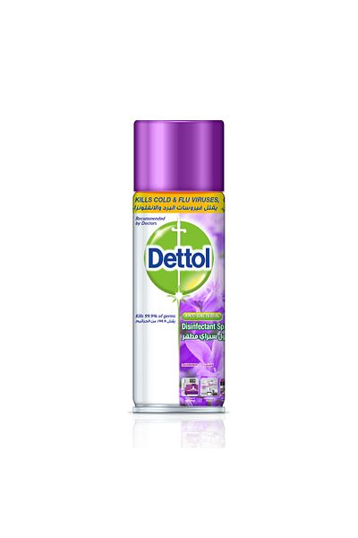Dettol Antibacterial Lavender Disinfectant Spray, 450ml