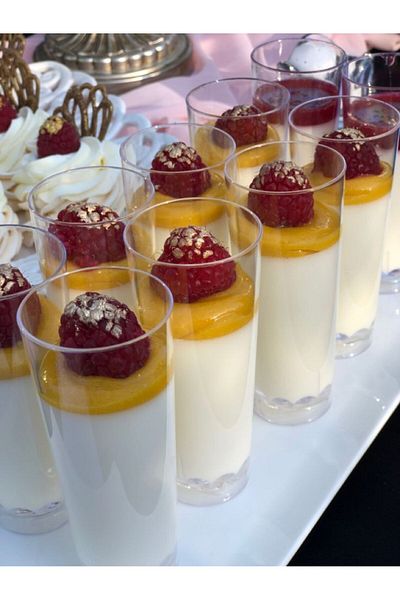 alenked Presentations & Soft Drinks & Dessert & Plastic Acrylic Drink Cup 90 Cc 10 Pieces