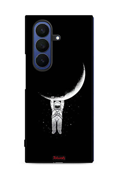 Tolwak غطاء حماية لهاتف Samsung Galaxy Z Fold7 معلق من القمر