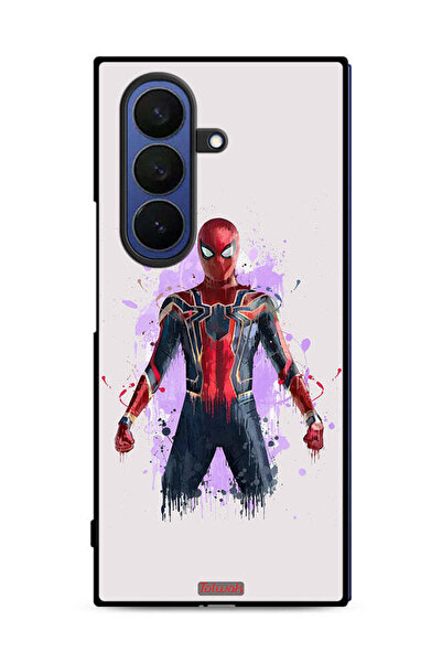Tolwak غطاء حماية لهاتف Samsung Galaxy Z Fold7 بتصميم العنكبوت الحديدي