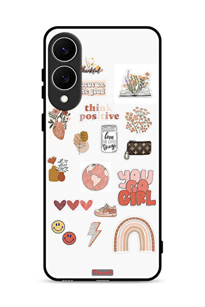 Tolwak غطاء حماية لهاتف Samsung Galaxy S25 Edge بتصميم You Go Girl