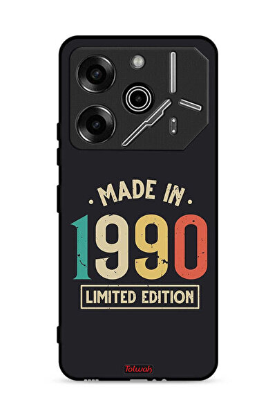 Tolwak غطاء حماية لهاتف تكنو بوفا 6 برو 5G، إصدار محدود، صنع عام 1990