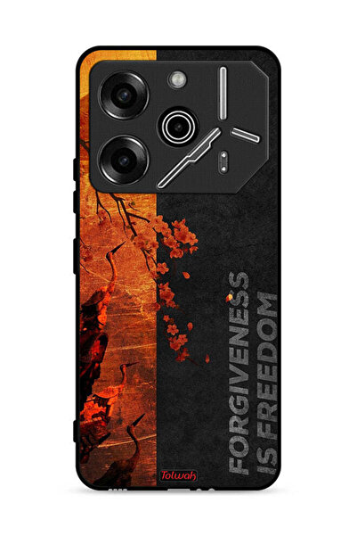 Tolwak غطاء حماية لهاتف تكنو بوفا 6 برو 5G - التسامح هو الحرية