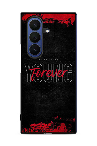 Tolwak غطاء حماية لهاتف Samsung Galaxy Z Fold7 - Forever Young