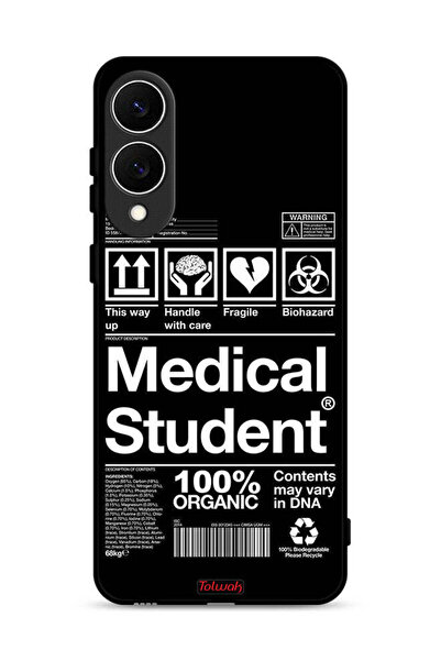 Tolwak غطاء حماية لهاتف Samsung Galaxy S25 Edge، ملصق طالب الطب