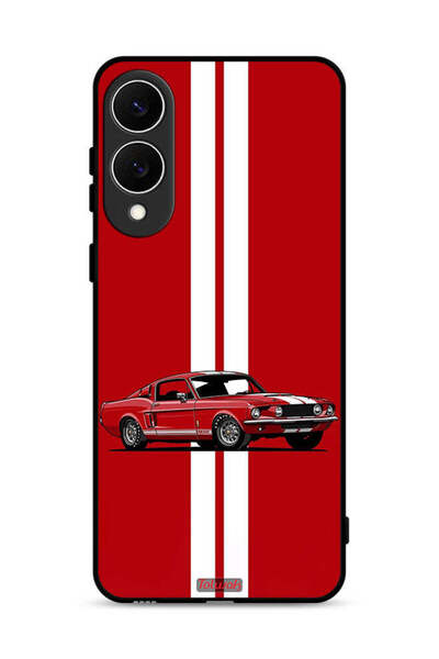 Tolwak غطاء حماية لهاتف Samsung Galaxy S25 Edge بتصميم سيارة كلاسيكية تجريدية