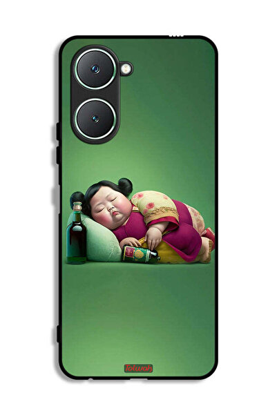 Tolwak غطاء حماية Vivo Y18i 4G بتصميم فتاة سمينة