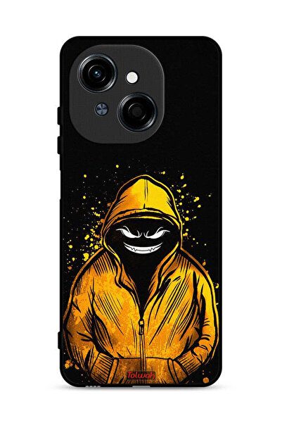 Tolwak غطاء حماية لهاتف تكنو سبارك جو 1 4G برسومات مارشميلو بوي