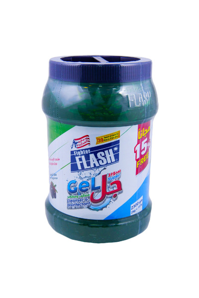 Flash منظفات فايتر سوبر جل، 2 كيلو + 150 جرام