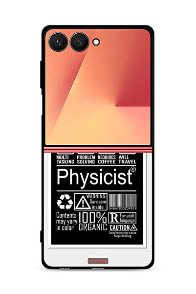 Tolwak غطاء حماية لهاتف Samsung Galaxy Z Flip7 بملصق فيزيائي