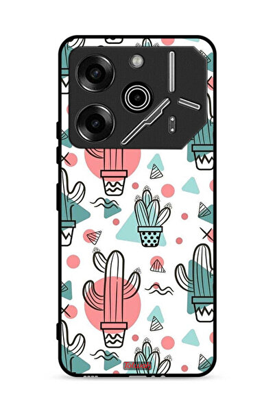 Tolwak غطاء حماية لهاتف تكنو بوفا 6 برو 5G بلون الصبار