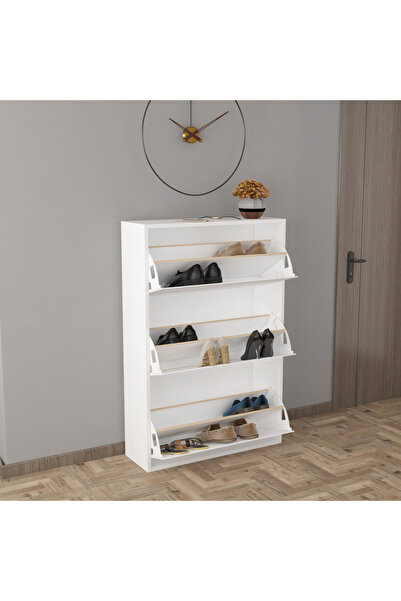 homendra 3 Bölmeli Kayar Raflı Ayakkabılık