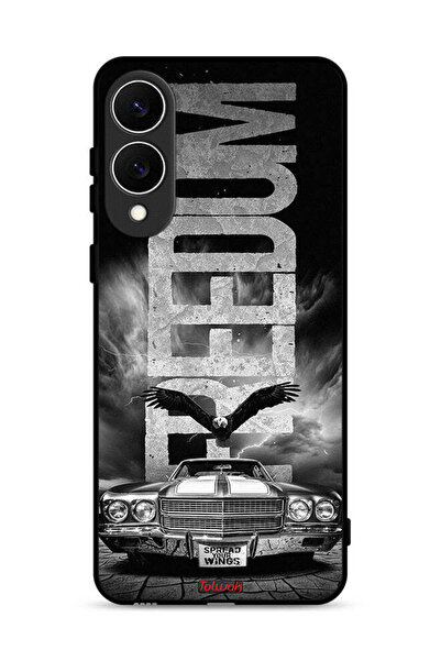 Tolwak غطاء حماية لهاتف Samsung Galaxy S25 Edge بتصميم Freedom Art