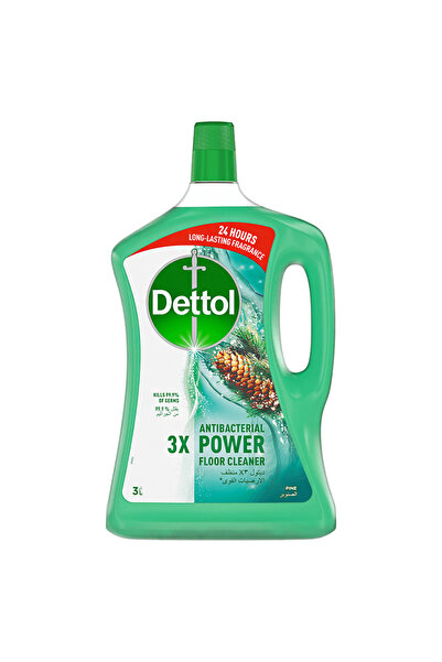 Dettol منظف ومطهر متعدد الاستخدامات، برائحة الصنوبر، 3 لتر