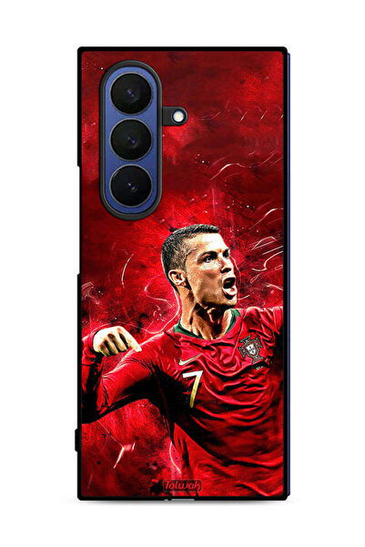 Tolwak غطاء حماية لهاتف سامسونج جالاكسي زد فولد 7 كريستيانو رونالدو