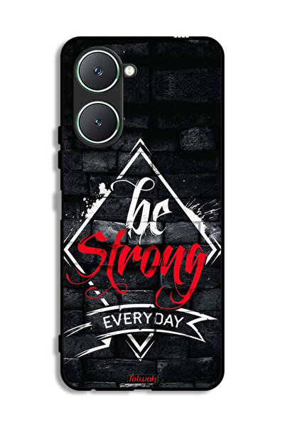 Tolwak غطاء حماية لهاتف Vivo Y18i 4G كن قويًا كل يوم