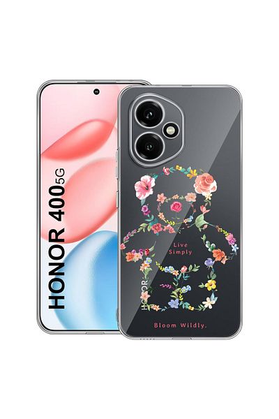 bestcase Carcasă transparentă din silicon pentru Honor 400, Teddy Bear Live Simply, 2036423 T 1555