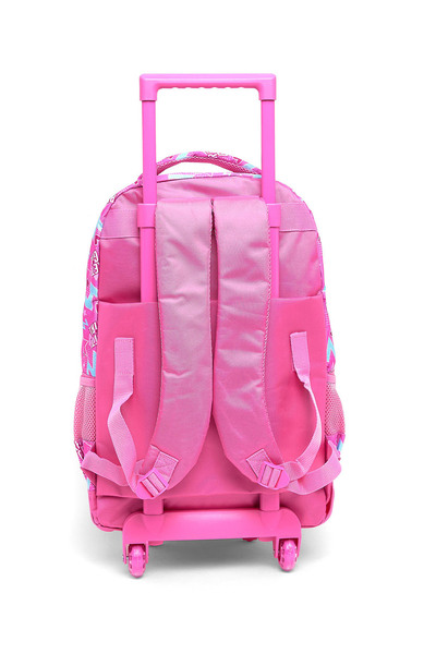 R&B Fuchsia Girls Trolley Bag