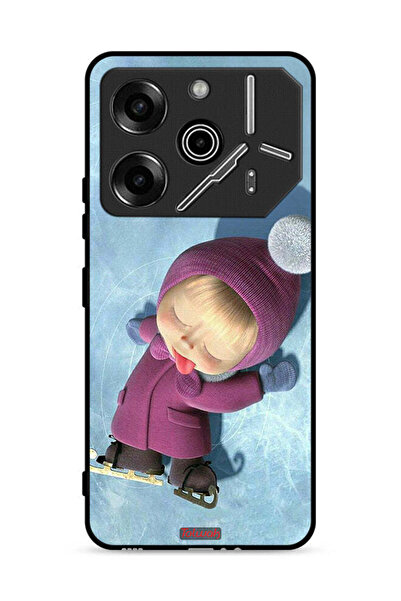 Tolwak غطاء حماية لطيف على شكل دمية لهاتف تكنو بوفا 6 برو 5G