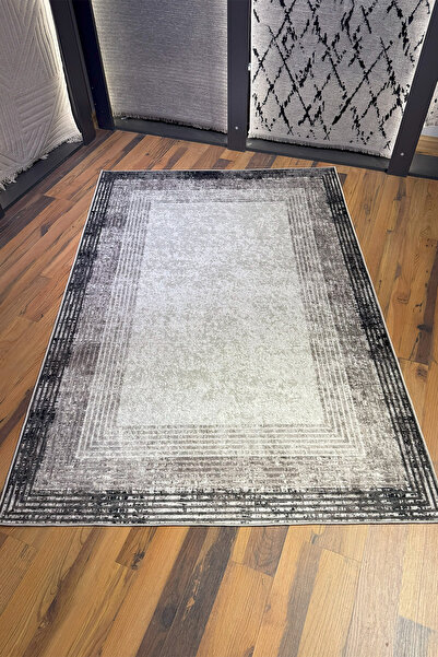 THEMODERNHANE Dijital Baskılı Makinede Yıkanabilir Antialerjik Kaymaz Leke Tu...