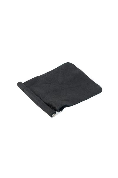 Tita Wallet, Money Clip, Men's, Black, Made of Genuine Leather, Soft - PR196