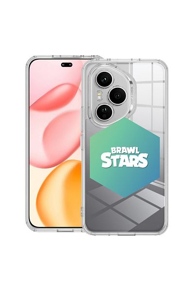 bestcase Carcasă transparentă din silicon pentru Honor 400 Pro, Brawl Stars, 2036424 T 1685