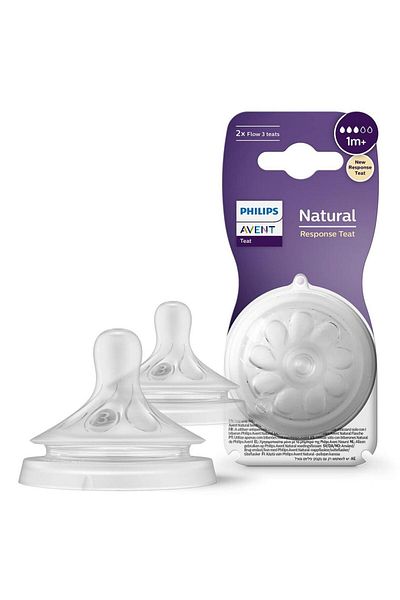 Philips Avent Natural Response Bottle Teat â€“ 2 Pieces