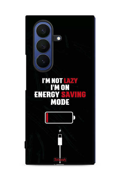 Tolwak غطاء حماية لهاتف Samsung Galaxy Z Fold7 أنا لست كسولاً، أنا في وضع توف...