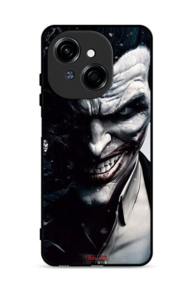 Tolwak غطاء حماية لهاتف تكنو سبارك جو 1 إس 4 جي، بتصميم جوكر، نصف وجه